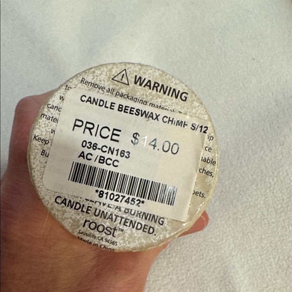 5 for $25 Set of 18 off white/ivory/beige Candles - Picture 4 of 6